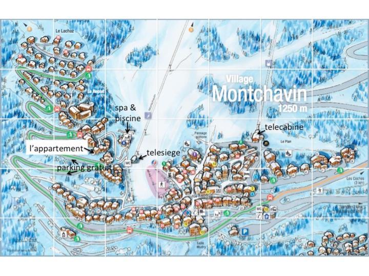 דירות Montchavin La Plagne, Pistes 50M, Balcon Vue Mont Blanc מראה חיצוני תמונה